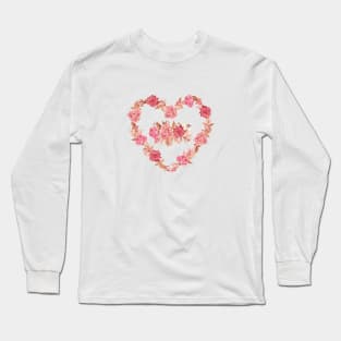 Roses heart Long Sleeve T-Shirt